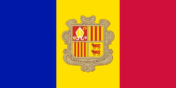 Andorra bayrağı
