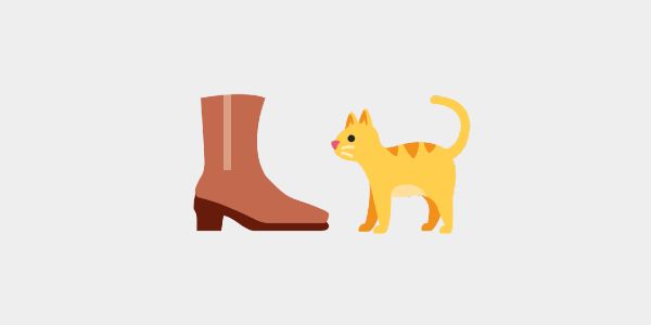 emojilerle film cizmeli kedi